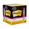 Post-It Super Sticky Notes, 3 in. x 3 in., Assorted Bright Colors, 45 Sheets/Pad, 15PK 7100259643 - alternate 2